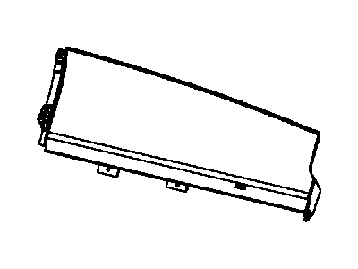 Mopar 1LE461DSAA Bezel-AIRBAG Passenger Side