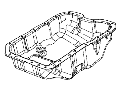 2013 Dodge Dart Oil Pan - 5047566AA