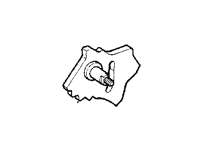 Mopar 5019031AB Lever-Transfer Case