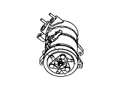 Jeep Liberty A/C Compressor - R5111400AE