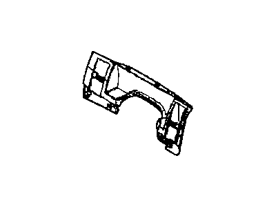 Mopar 5HY55XDHAD Bezel-Instrument Cluster