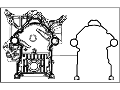 Mopar 53022096AF Cover-Timing Case