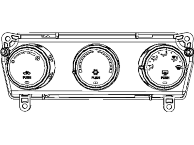 Jeep Liberty A/C Switch - 55111935AB