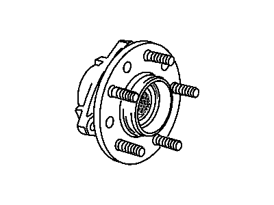 Chrysler LHS Wheel Bearing - 4593003AB