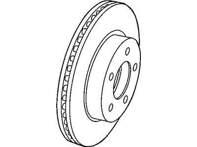 Dodge Intrepid Brake Disc - 4779020AB