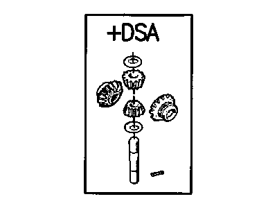 Mopar 4638255 Gear Kit-Center Differential