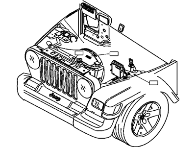 Mopar 53031700AB Label-Belt Routing