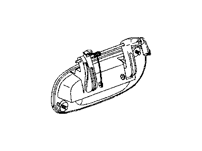 Mopar 55256421 Handle-Exterior Door