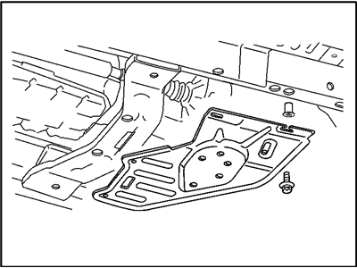 Mopar 82206123 Plate-SKID - Transfer Case