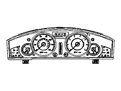2011 Chrysler 300 Speedometer - 68038338AF