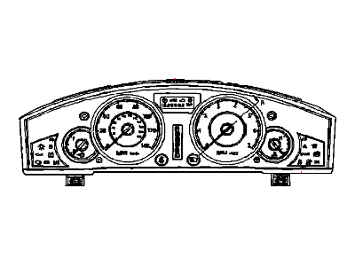 Mopar 68038338AF Cluster-Instrument Panel