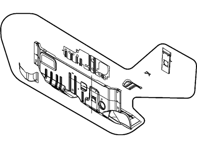 Dodge Grand Caravan Dash Panels - 5109196AF