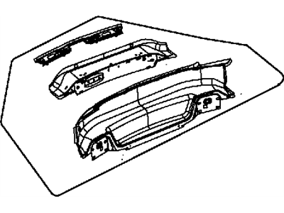 Mopar 4389584AD Panel-Deck Lower Rear Closure