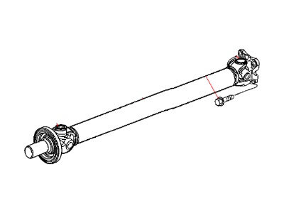 Mopar 52853118AC Rear Drive Shaft