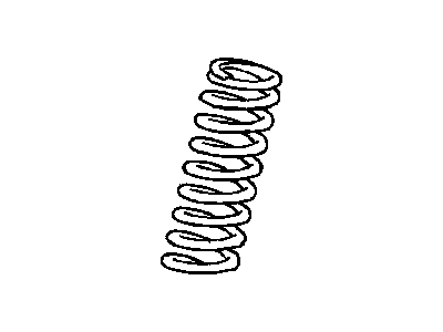 2008 Chrysler Crossfire Coil Springs - 5102299AA