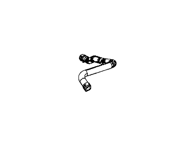 Mopar 5154407AD Hose-Power Steering Return