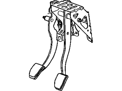 Mopar 4668638AC Pedal-Clutch