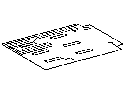 Mopar 5122572AA Mat-Front Floor