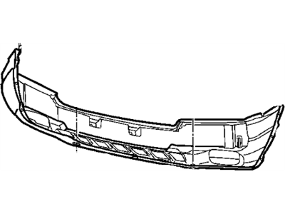 Mopar 5JF81RXFAC Front Bumper Cover