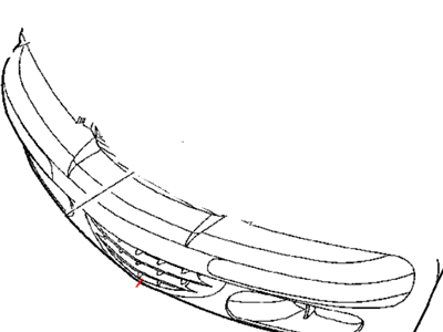 Mopar XA00WHPAA Grille-Lower Cooling