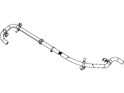 2017 Chrysler 300 Brake Booster Vacuum Hose - 4581553AE