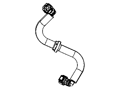 2013 Dodge Charger Brake Booster Vacuum Hose - 4581554AA