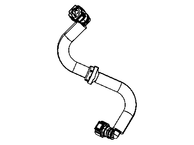 Dodge Charger Brake Booster Vacuum Hose - 4581554AC