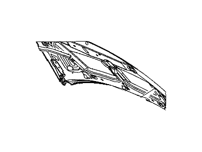 Mopar 5030285AE Hood Panel