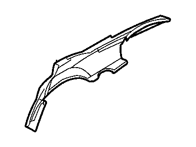 Mopar 4575438AG Quarter Panel-Quarter