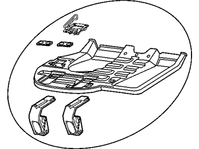 Mopar 5093498AA Panel-Seat Cushion Base