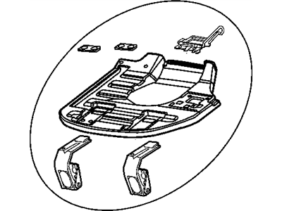 Mopar 5093499AA Panel-Seat Cushion Base