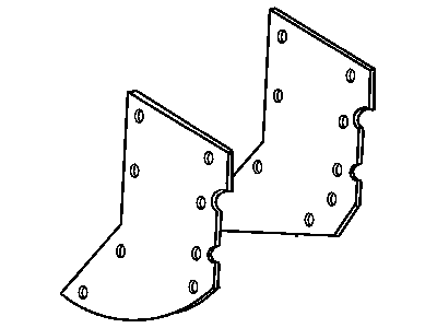 Mopar 55276481AA Shield-Splash