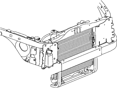 Mopar 55359713AB Housing-Radiator