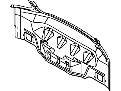 Mopar MR954952 Panel-Rear