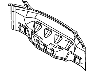 Mopar MR535638 Panel-Rear End