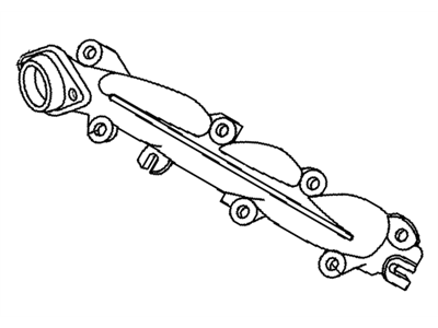 Mopar 5192110AC Exhaust Manifold