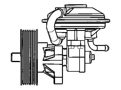 2004 Dodge Ram 3500 Vacuum Pump - 5102084AA