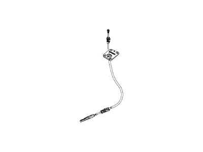 Mopar 68166623AC Transmission Gearshift Control Cable