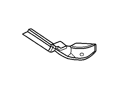 Mopar 4624532 CROSSMEMBER Lower Rad Mounting To