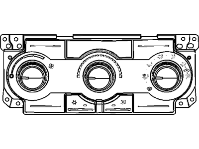 Mopar 55111870AI Air Conditioner Control Climate Heater Temperature