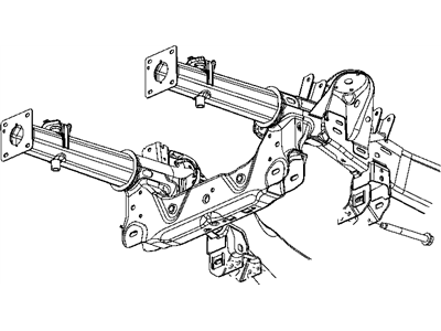 Mopar 5174065AB Rail-Front