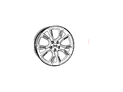 2014 Jeep Grand Cherokee Spare Wheel - 1WB011ZGAA