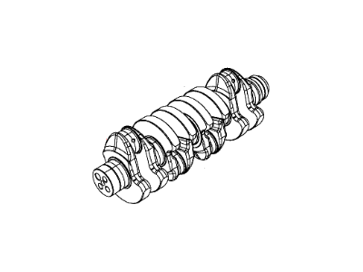 2012 Jeep Patriot Crankshaft - 68234841AA