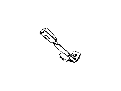 2010 Dodge Caliber Seat Belt - 1FR741DVAB