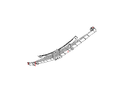 Mopar 52855615AD Rear Leaf Spring