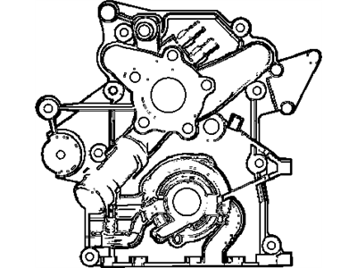 2001 Dodge Viper Timing Cover - 4763731AH