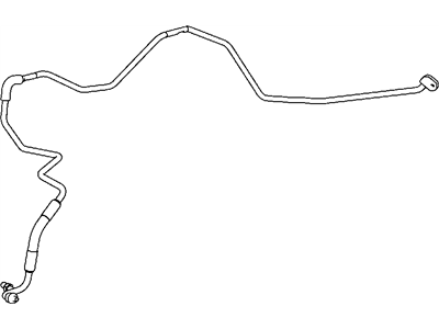 68110242AC Mopar Line-A/C Discharge Illustration 1 of 1