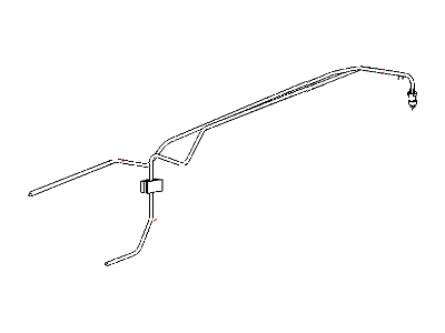 2009 Jeep Commander Brake Line - 52124132AC