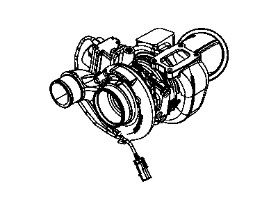 2012 Ram 2500 Turbocharger - R8048234AF