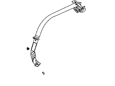 2014 Chrysler 200 Seat Belt - XS761L1AF
